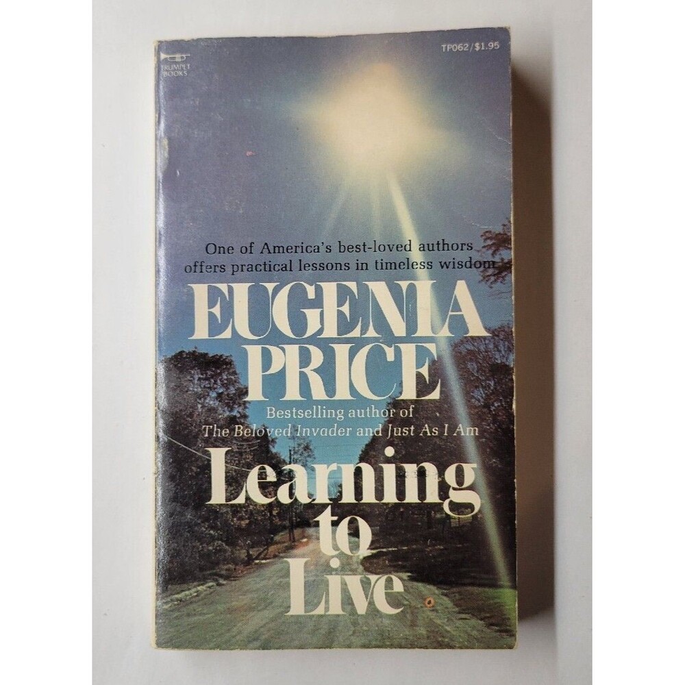 Learning To Live Eugenia Price 1976 Trumpet Paperback